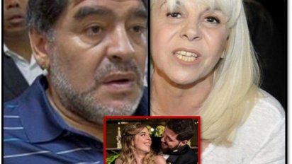 Maradona explicó por qué no vino al casamiento de su hija: 