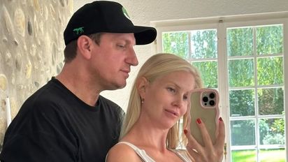 Maxi López y Daniela Christiansson enamoran en Nordelta con postales románticas al atardecer
