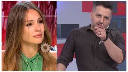 Ángel de Brito incomodó a Pampita con una pregunta sobre Vicuña