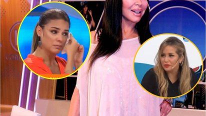 Moria Casán apoyó a Calabró y atendió a Karina: