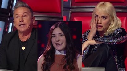 Lali Espósito se quebró en La Voz tras la devolución de Montaner a una participante