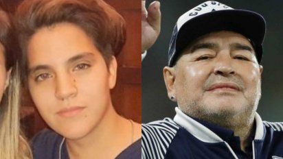 Eugenia, nueva hija de Diego Maradona: 