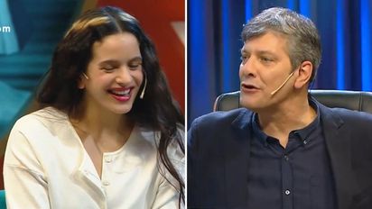 Rating: ¿Cuánto midió el mano a mano de Rosalía con Mario Pergolini?