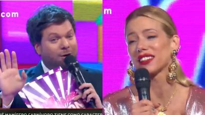 Guido Kaczka se avergonzó frente a Nicole Neumann