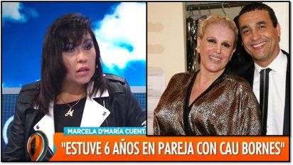 Marcela D'María, la mujer que tiene una relación con Cau desde hace seis años : 
