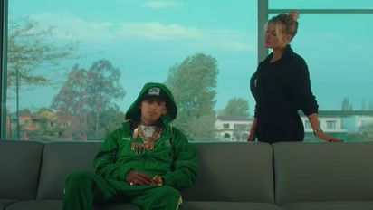 L-Gante logró más de 1 millón de vistas en el video que hizo junto a Wanda Nara