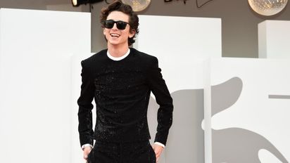 Timothée Chalamet lució una campera retro de la Selección Argentina en Nueva York y revolucionó las redes