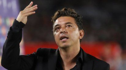 Marcelo Gallardo se enojó en una rueda de prensa 