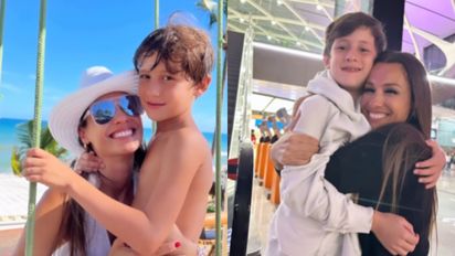 Así está Benicio, el hijo menor de Pampita y Benjamín Vicuña que cumple 9 años