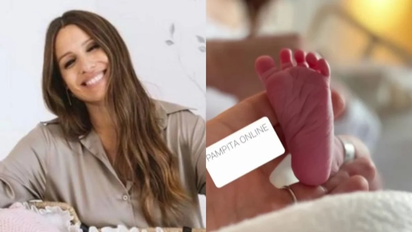 Pampita compartió la primera foto de su hija Ana
