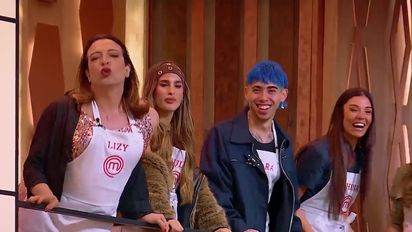 Lizy Tagliani bromea sobre la separación de Luck Ra y La Joaqui en MasterChef