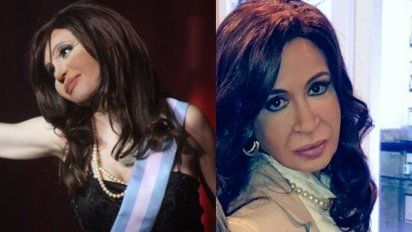 Fátima Florez suma problemas: Laura Bruni, la imitadora que la imita a ella haciendo de Cristina