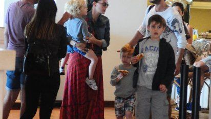 Todas las imágenes del inesperado encuentro entre Pampita y  la China Suarez