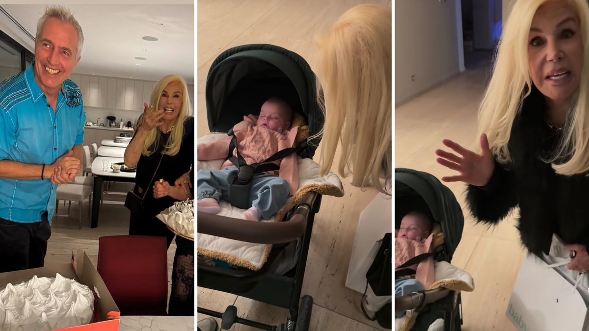La reacción de Susana Giménez al conocer a Milenka, la hija de Marley