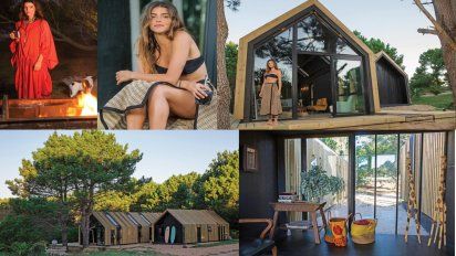 Calu Rivero diseñó y construyó una casa eco friendly en Uruguay para descansar en familia: mirá las fotos