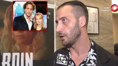 Luciano Cáceres le ganó un juicio por alimentos a su ex, Gloria Carra, y despotricó contra la prensa