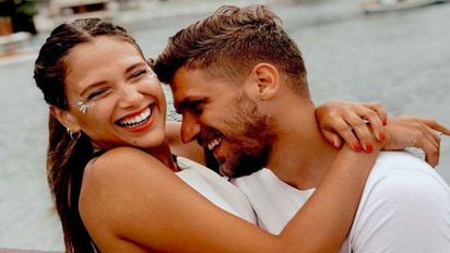 Barbie Vélez mostró su pancita junto a Lucas Rodríguez