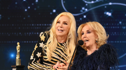 El saludo de Mirtha Legrand a Susana Giménez en la previa de su programa