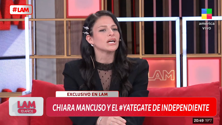 Chiara reveló en 'LAM' quién piensa que ganará 'Gran Hermano 2025'