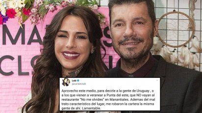 La hija de Tinelli denunció un robo en un restaurante y él salió a bancarla en Twitter