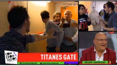 Los titanes volvieron al ring después de 20 años: los viejos luchadores casi terminan a las piñas