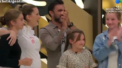 La reacción de las hijas de Nicole Neumann cuando Mica Viciconte ganó 