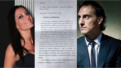 Latorre quiere frenar los audios de Natacha: logran obtener una nueva cautelar