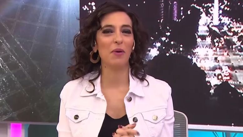 Roxy Vázquez regresó a la TV tras el nacimiento de Pedro