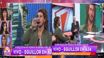 Insólita guerra de pantalla entre Mauro Viale y Moria Casán por Rodrigo Eguillor