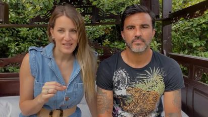 La primera foto de la casa de Mica Viciconte y Fabián Cubero