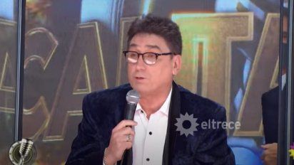 Oscar Mediavilla le puso los puntos al locutor del Cantando