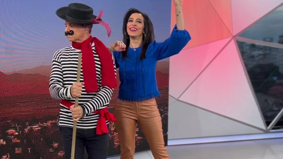 Así fue el divertido regreso de Sergio Lapegüe a 'Tempraneros'