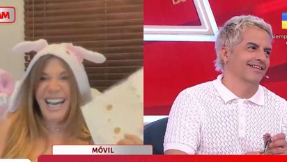 Catherine Fulop sorprendió en LAM al mostrar cómo celebró la noticia de que será abuela