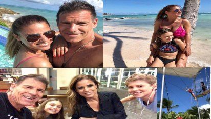 Las paradisíacas vacaciones de Marina Calabró junto a su novio y su hija: fotos y video