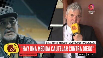 Burlando contra Maradona: 