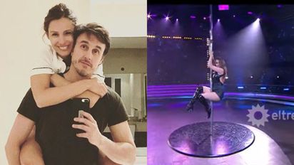 La reacción de Roberto García Moritán al ver a Pampita en el caño