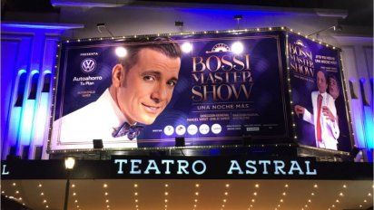 Martín Bossi brilla sobre el escenario con su nuevo espectáculo 