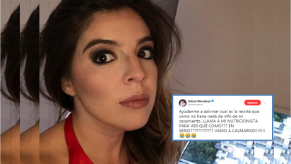 Una revista mandó a averiguar la dieta de Dalma para su casamiento, y ella respondió enardecida