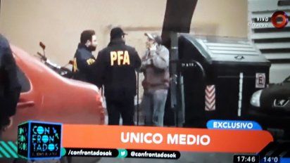 Así notificaba la policía al Dipy: le reclaman una deuda de alimentos en operativo