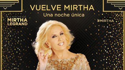 Hoy regresa Mirtha Legrand a la televisión y hay fotos de la Mesaza