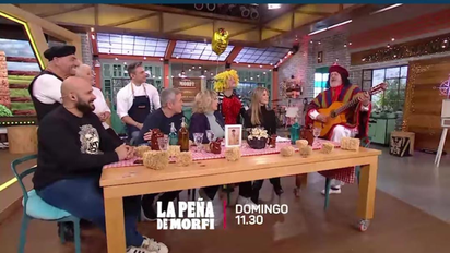 'La Peña de Morfi': los invitados que llegan al estudio este domingo