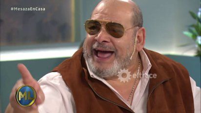 A Roly Serrano se le cayó literalmente la baba en vivo