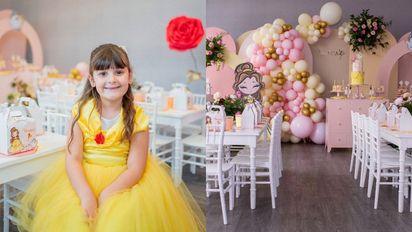 Las fotos del impresionante cumpleaños de la hija de Floppy Tesouro