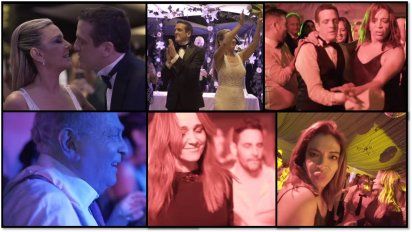 el video del casamiento de mauro szeta y clarissa: baile y diversion lleno de famosos