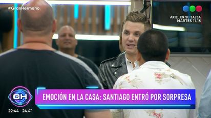 Santiago Del Moro entró a la casa de 