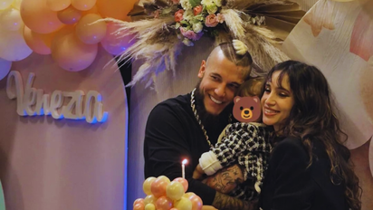 Melody Luz y Alex Caniggia le festejaron a lo grande el primer cumpleaños a Venezia