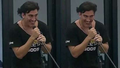 'Gran Hermano': el video viral de Holder bailando en el jardín de la casa