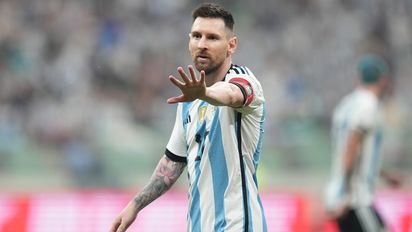 Lionel Messi, capitán de la Selección Argentina.