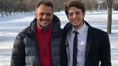 El mensaje que Sergio Lapegüe el dedicó a su hijo Fran, por su cumpleaños