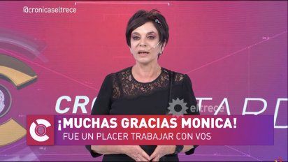 La emotiva despedida de Mónica Gutiérrez de El Trece